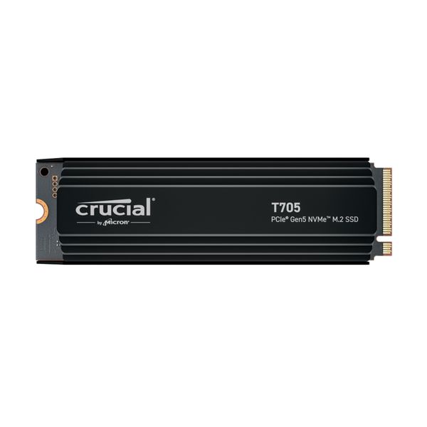 Crucial T705 M.2 PCIe 5.0 NVMe 1TB With Heatsink SSD Εσωτερικός Σκληρός Δίσκος