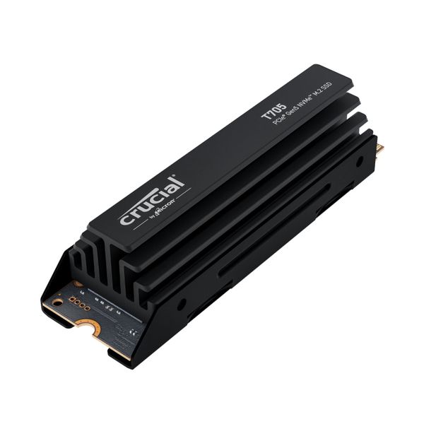 Crucial T705 M.2 PCIe Gen5.0 2TB & Heatsink SSD Εσωτερικός Σκληρός Δίσκος