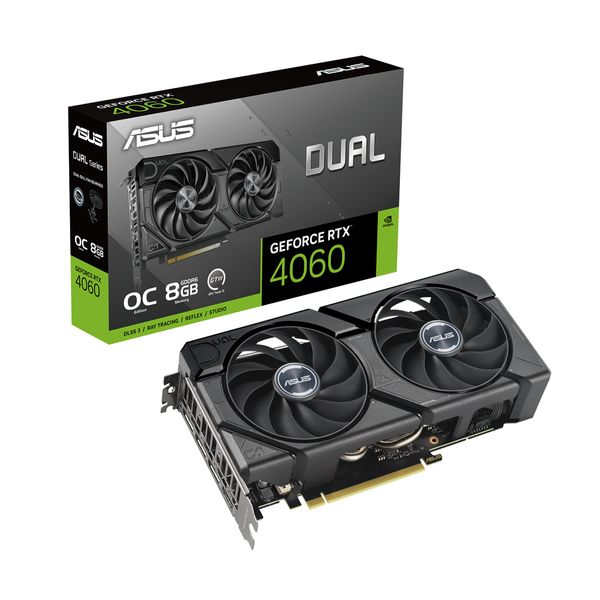 Asus GeForce RTX 4060 8GB Dual Evo OC Κάρτα Γραφικών
