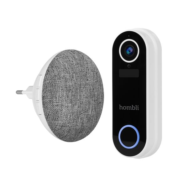 Hombli Hombli Smart Doorbell 2 & Chime 2 White Smart Home