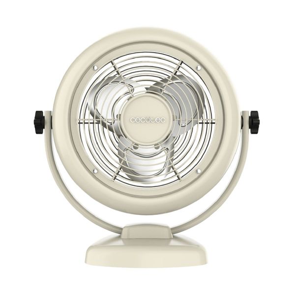Cecotec 800 RetroDesk 8208 Beige Ανεμιστήρας Επιτραπέζιος
