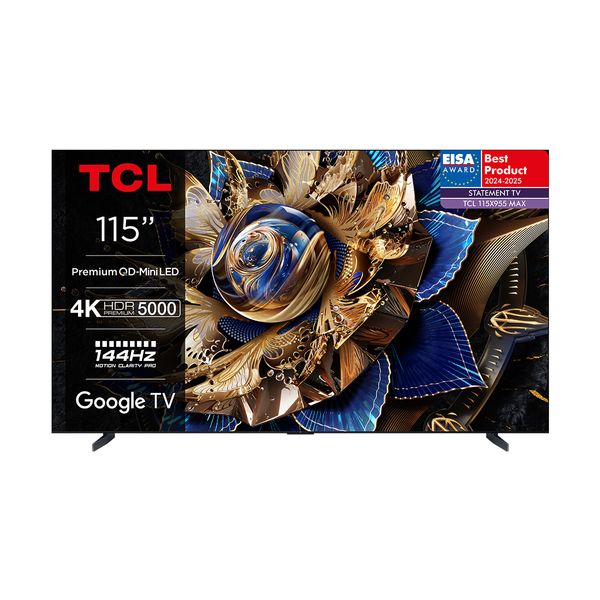 TCL TCL QD Mini-LED 115X955 MAX 115" Τηλεόραση Google TV 4K