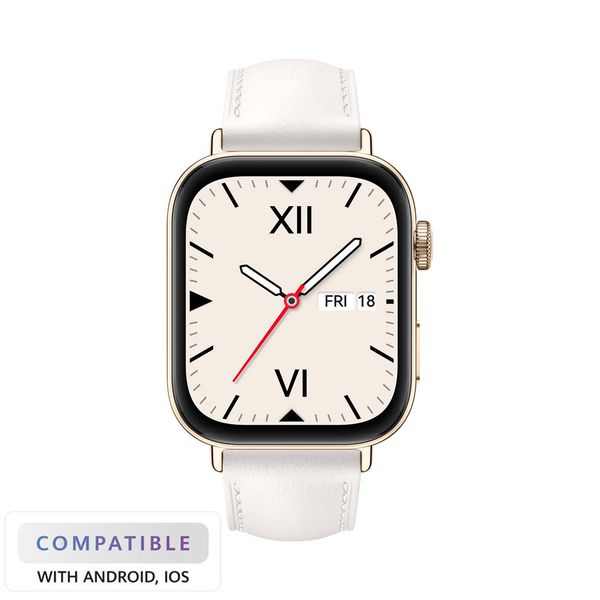 Huawei Huawei Watch Fit 3 White Leather SmartWatch