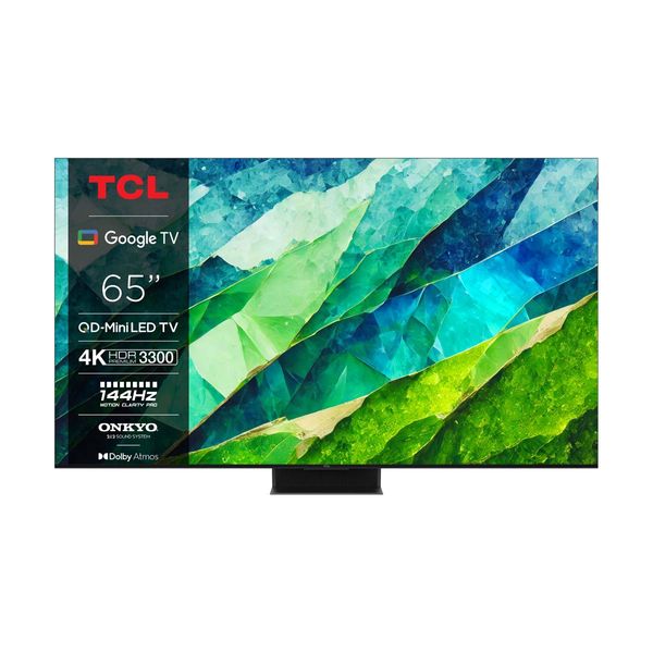 TCL QD Mini-LED 65C855 65" Τηλεόραση Google TV 4K