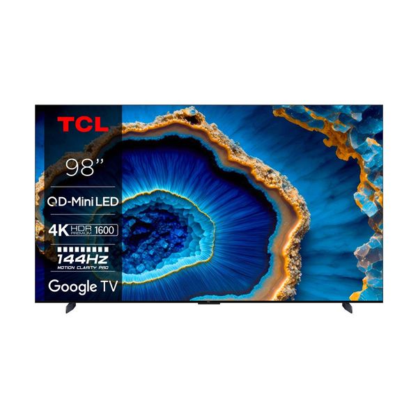 TCL TCL QD Mini-LED 98C805 98" Τηλεόραση Google TV 4K