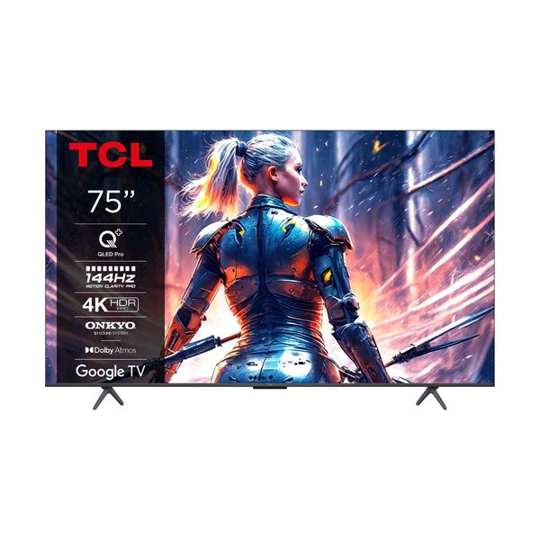 TCL QLED 75T8B 75" Τηλεόραση Google TV 4K