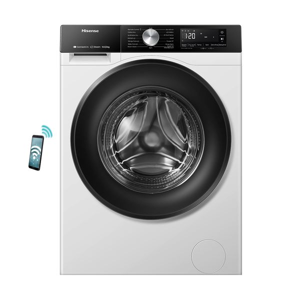 Hisense WD3S1043BW3 10.5/6kg Πλυντήριο - Στεγνωτήριο