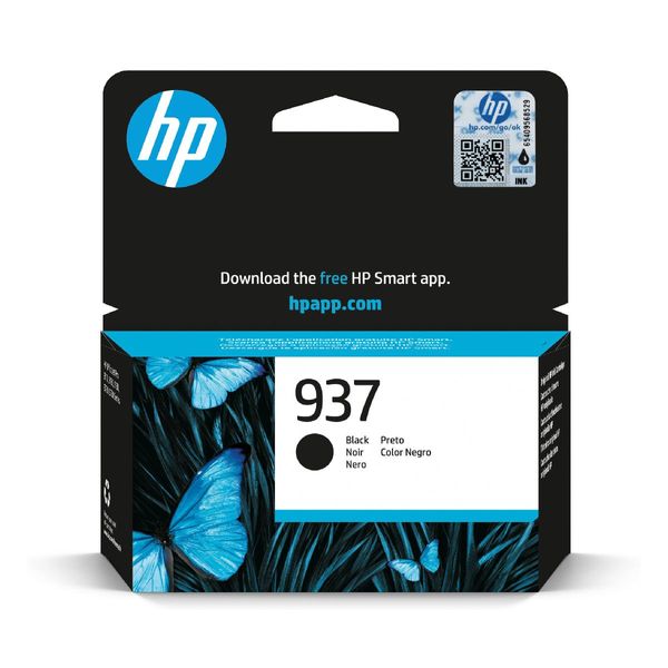 HP 937 Black Instant Ink Μελάνι InkJet