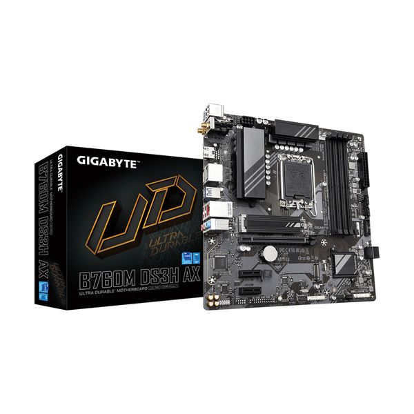 Gigabyte B760M DS3H AX Rev. 1.x Μητρική H/Y
