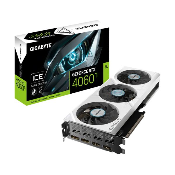 Gigabyte GeForce RTX 4060 Ti Eagle OC Ice 8GB Κάρτα Γραφικών