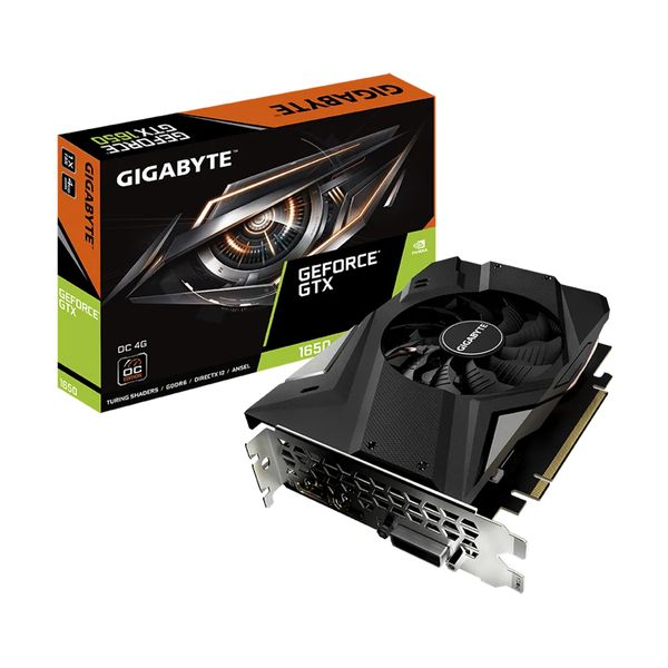 Gigabyte GeForce GTX 1650 D6 OC 4G Rev. 4.0 Κάρτα Γραφικών