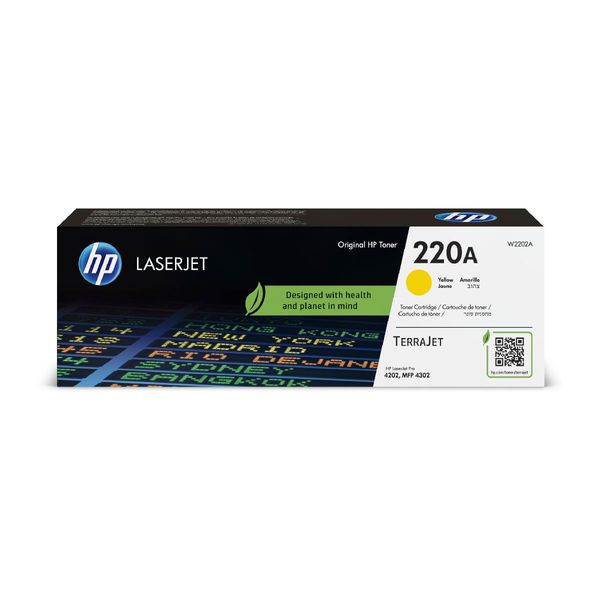 HP 220A Yellow Toner