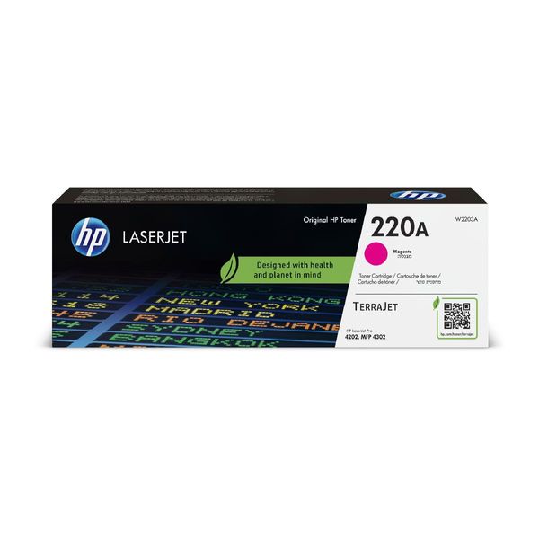 HP 220A Magenta Toner