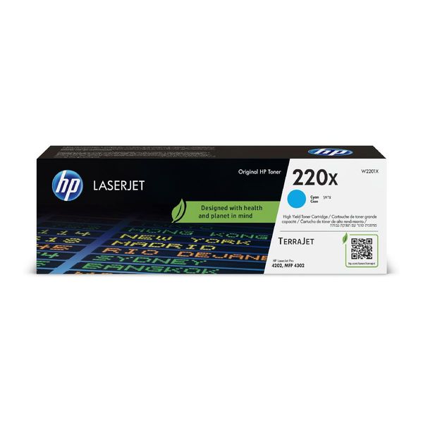 HP 220X Cyan Toner