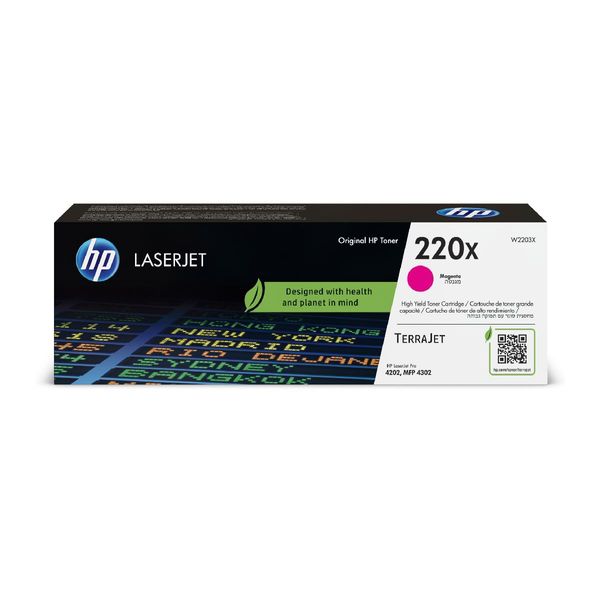 HP 220X Magenta Toner