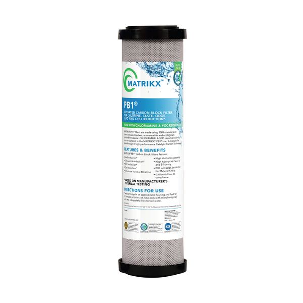 MATRIKX Ανταλλακτικό Φίλτρο Άνθρακα PB1 0.5Micron