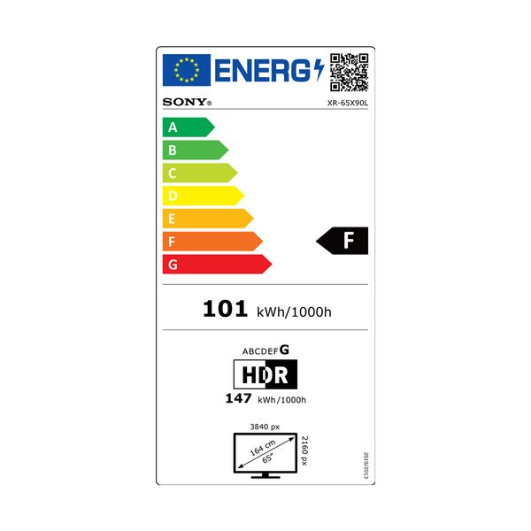 Sony Triluminos XR65X90L 65" Τηλεόραση Google TV 4K
