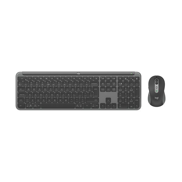 Logitech Signature Slim MK950 Combo Graphite Ασύρματο Πληκτρολόγιο & Ποντίκι