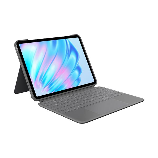Logitech iPad Air 11" & Gen 4/5 Combo Touch Grey Θήκη Tablet
