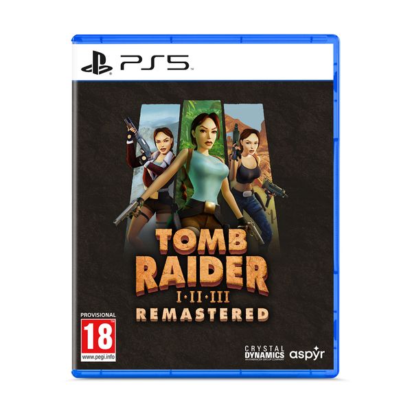Tomb Raider I-III Remastered Starring Lara Croft PS5 Game