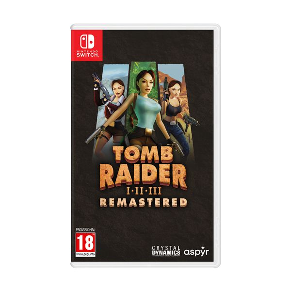 Tomb Raider I-III Remastered Starring Lara Croft Switch Game
