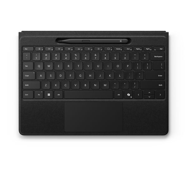 Microsoft Microsoft Surface Pro Flex Cover & Slim Pen Black Πληκτρολόγιο Tablet