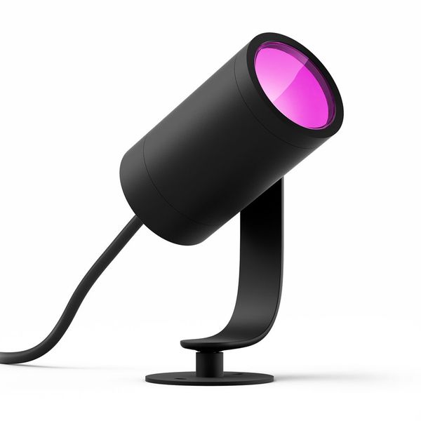 Philips Hue Lily Base Unit Spike Black 1x8W 24V