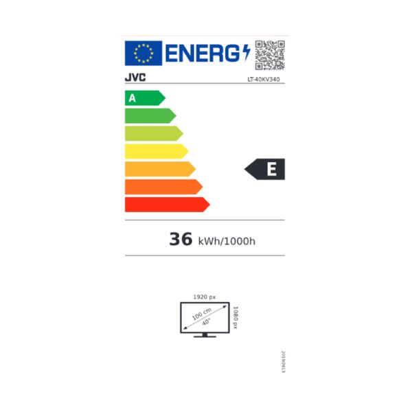 JVC LED LT40KV340 40" Τηλεόραση Smart Full HD