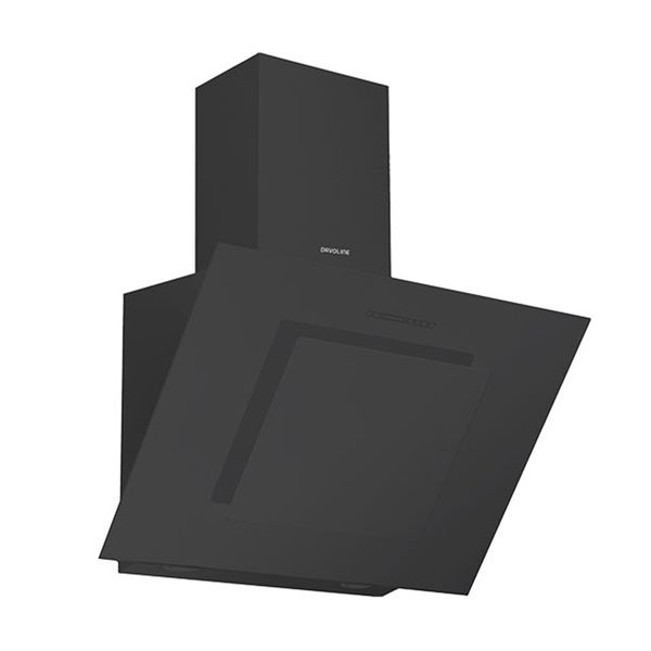 Davoline Feel Black Glass 90 Απορροφητήρας Εντοιχιζόμενος