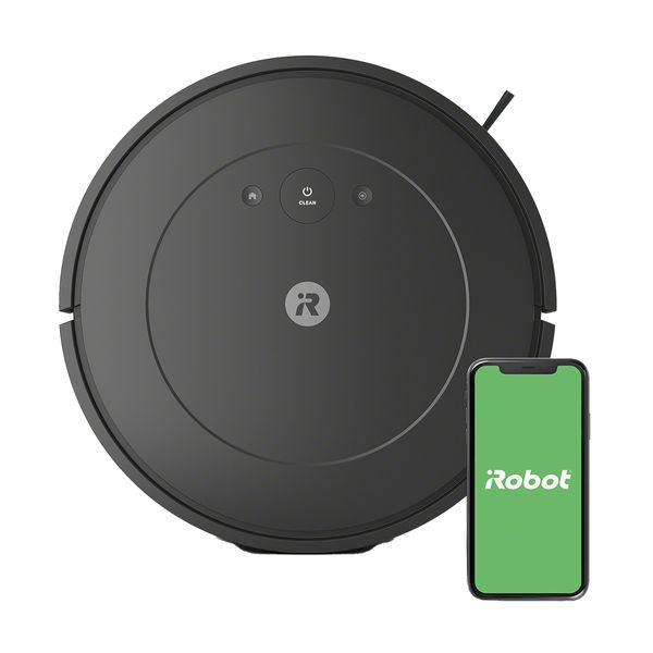 iRobot iRobot Roomba Combo Essential Black Ρομποτική Σκούπα