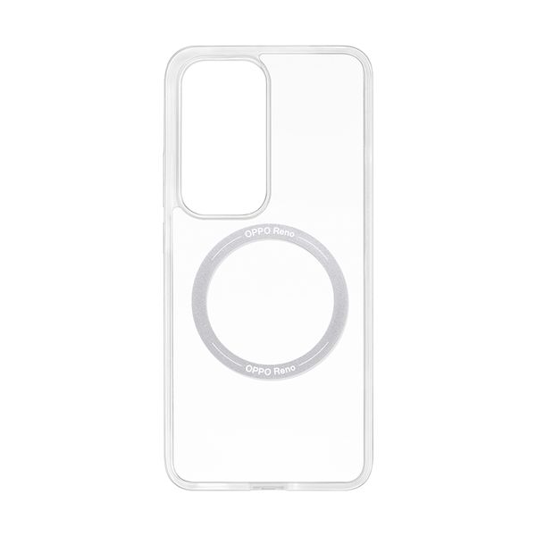 Oppo Oppo Reno 12 Magnetic Transparent Θήκη Κινητού