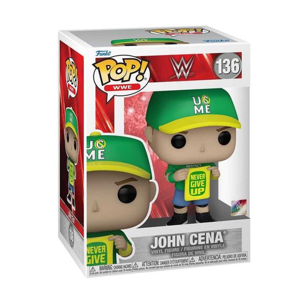 Funko Pop! WWE S20- John Cena#136 Φιγούρα