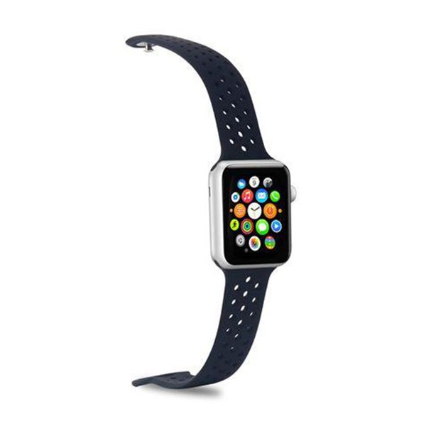 Celly Apple Watch Silicone 42-44 ATL Black Λουράκι Smartwatch