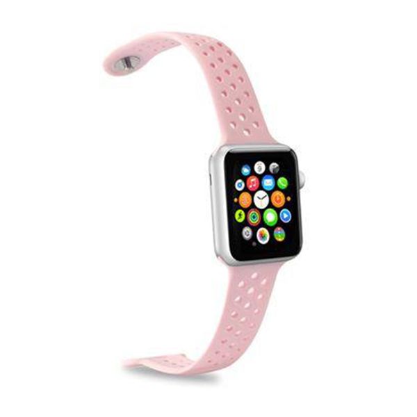 Celly Apple Watch Silicone ATL 42-44 Pink Λουράκι Smartwatch