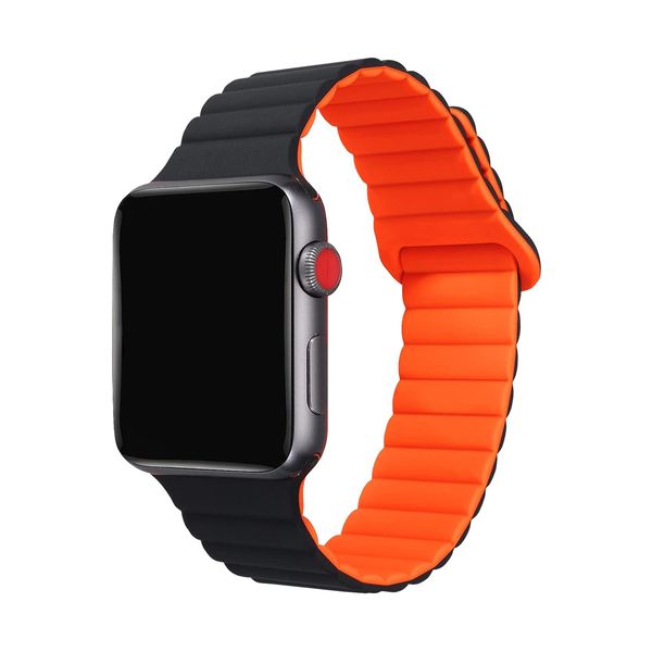Celly Magnetic 42-45mm Orange Λουράκι Smartwatch