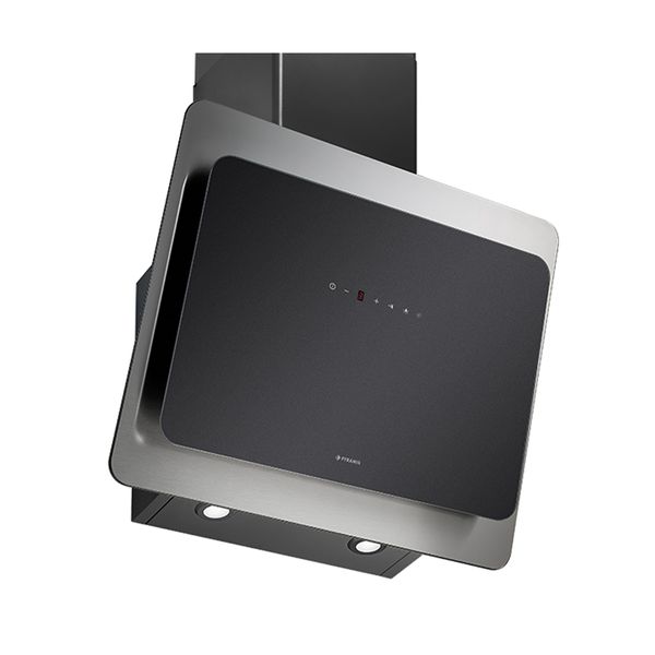 Pyramis VETRI 60cm 065039301 Black Απορροφητήρας Καμινάδα