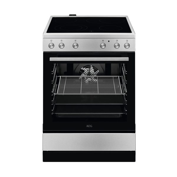 AEG CCB6400CBM Inox Κουζίνα Κεραμική