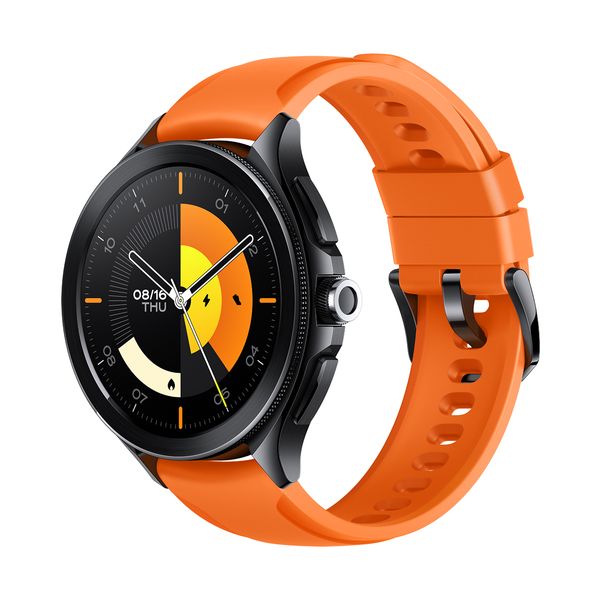 Xiaomi Watch S3/S2/S2 Pro TPU Strap Orange Λουράκι Smartwatch