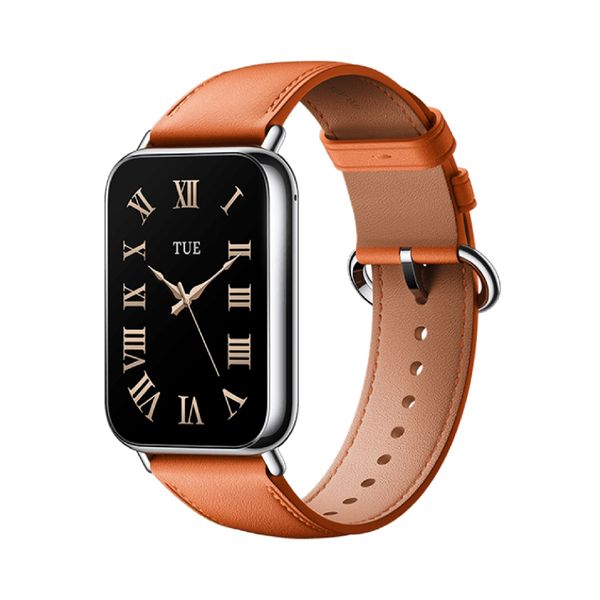 S3/2/2 Pro Leather Strap Orange Λουράκι Smartwatch