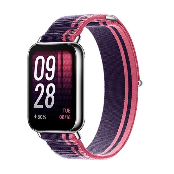 Xiaomi Watch 4/Band 8 Pro Braided Purple Λουράκι Smartwatch