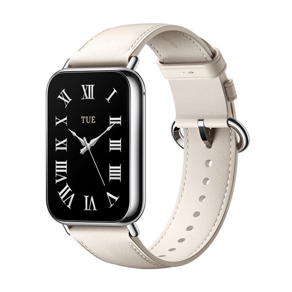 Xiaomi Watch 4/Band 8 Pro Leather White Λουράκι Smartwatch
