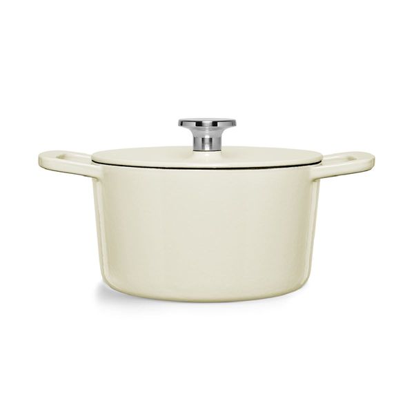 Fissler Moments Μαντεμένια Κατσαρόλα Λευκή 20 cm