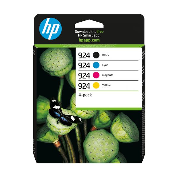 HP 924 (BK-C-M-Y) Multipack Instant Ink Μελάνι InkJet