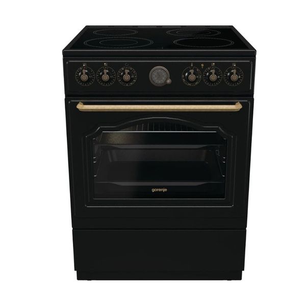Gorenje GECS6B70CLB Black Κουζίνα Κεραμική