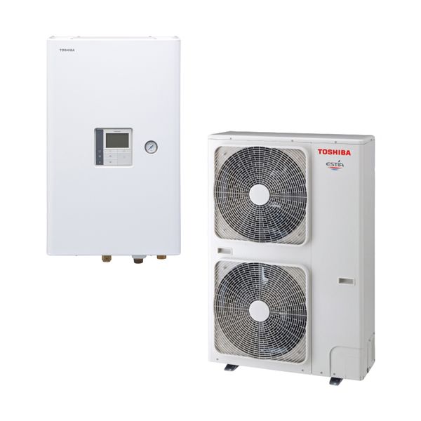 Toshiba Estia 14kW 1PH Αντλία Θερμότητας