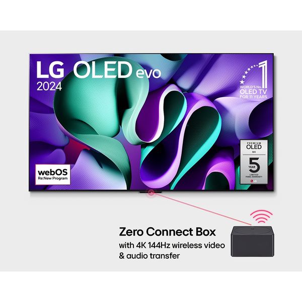 LG OLED evo M4 77M49 77" Τηλεόραση Smart 4K