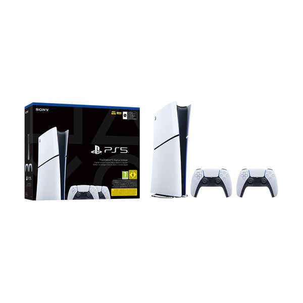 Sony Sony PS5 Digital Slim Edition & DualSense Bundle