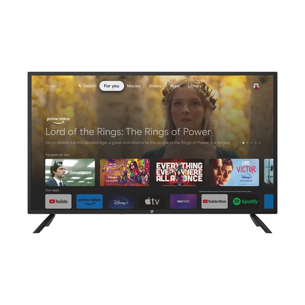 F&U LED FLG40140H 40" Τηλεόραση Google TV Full HD