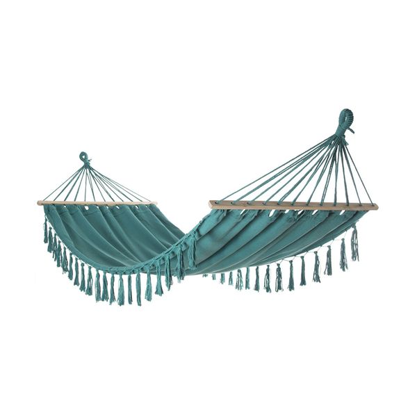 Velco Βαμβακερή 200x100cm Γαλάζια Αιώρα