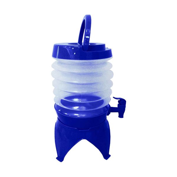 Campcool Πλαστικό 5.5L Πτυσσόμενο με Βρυσάκι Θερμός